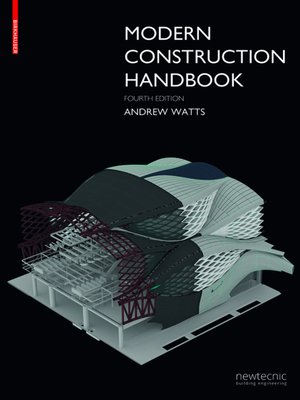 cover image of Modern Construction Handbook